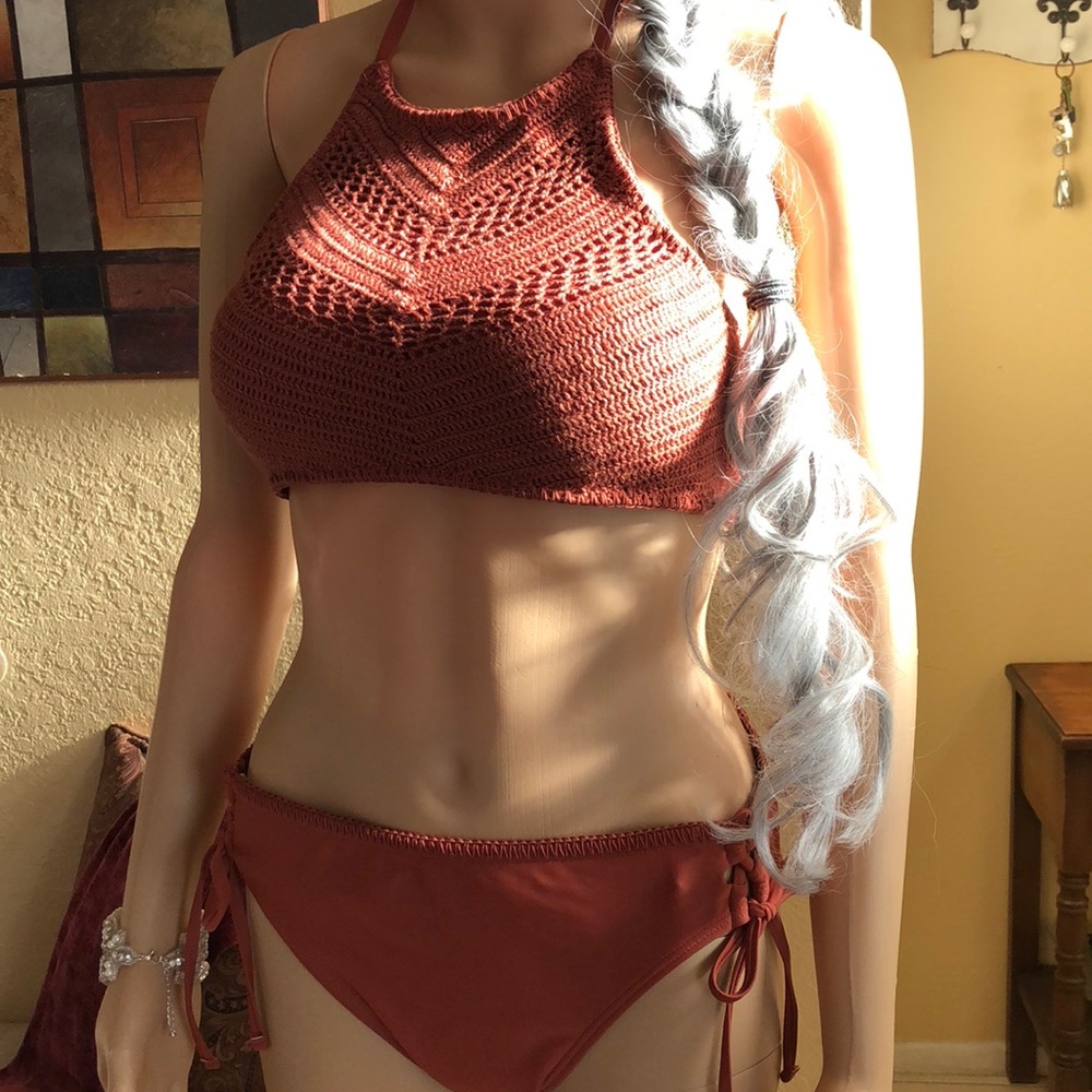 2 piece halter bikini
